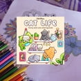 thumbnail image 2 of Libro para colorear Lindo Animal para adultos y adolescentes - Amarillo, 2 of 5