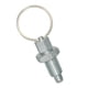 thumbnail image 5 of Émbolos de resorte duraderos M6 M10 Pasador de émbolo de indexación con anillo de tracción, fácil de usar mm plano kusrkot Émbolo de indexación, 5 of 7
