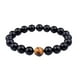 thumbnail image 1 of Ojo de tigre natural pulsera de piedras preciosas de joyería fácil de ajustar cómodo para adaptarse a la mayoría de los tamaños de muñeca., 1 of 5