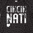 thumbnail image 4 of Inktastic Cincinnati, Ohio Distressed Font Boys or Girls Baby Bodysuit, 4 of 5