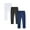 Black+Blue+White, variant on SILVERCELL 3 Packs Girls Casual Solid Leggings Candy Color Stretch Tights Skinny Pants, Size 1-11 Years