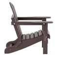 thumbnail image 4 of Paradise Outdoor Folding Poly Adirondack Chair (Set of 2), 4 of 6
