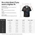 thumbnail image 5 of Kdxio Men's Hawaiian Shirt for Men Short Sleeve Shirt Elegant Gold Scrollwork Summer Casual Holiday Beach Button Down T-Shirts, 5 of 5