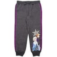 thumbnail image 2 of Disney 2-Pack Frozen Joggers Pants, Elsa Joggers for Girls, Kids, and Toddlers, 2 of 3
