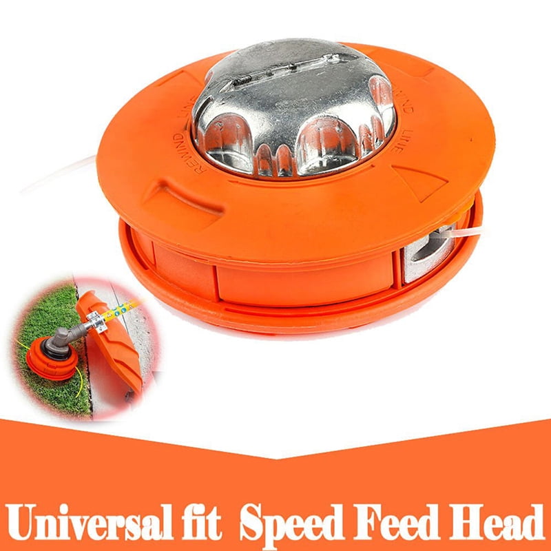 Universal Bump Feed 2 Line Spool Trimmer Head Whipper Brush Cutter