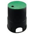 thumbnail image 1 of 6 Inch Garden Lawn Underground Valve Box Cover Plastc Sprinkler Watering Valve Cover, 1 of 6