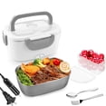 thumbnail image 1 of CNKOO Electric Lunch Box for Adults  70W Heated Lunch Box Portable Food Warmer Lunch Box for Work/Men/Car/Truck, 1 of 6