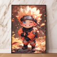 thumbnail image 3 of Póster de Naruto, periféricos de anime, mural, pintura en lienzo, decoración, figura de dibujos animados, imagen, arte de pared, decoración de habitación de niños, sin marco, 3 of 5