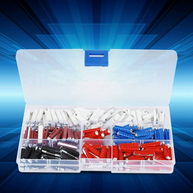 Car Torpedo Fuse Box,200pcs Car Fuse Kit Torpedo Fuse Car Fuse Box Luxury Finish