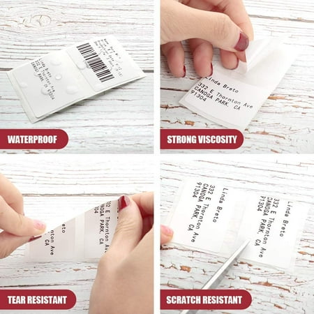 Multi-Purpose Square Self-Adhesive Label for Phomemo M110 Label Printer,1.57