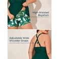 thumbnail image 6 of Summer Mae Plus Size Tankini Women 2 Pieces Swimsuits with Shorts Flowy Bathing Suits, 6 of 7