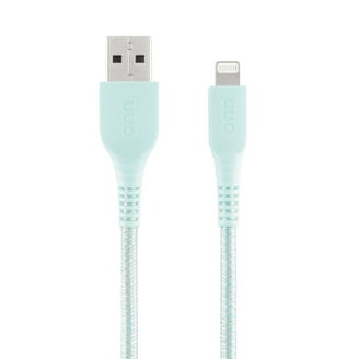 Onn 3' Lightning to 3.5 mm Audio AUX Cable for iPhone iPad White