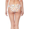 thumbnail image 2 of Jessica Simpson Womens Floral Ruched Swim Bottom Separates White XL, 2 of 3