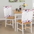 thumbnail image 5 of Red Blue Star 4th of July Chair Back Covers, Removable Chair Covers for Dining Chairs Set of 8, Washable Chairs Slipcovers Back Seat Protector for Wedding Party 19"x20", 5 of 9