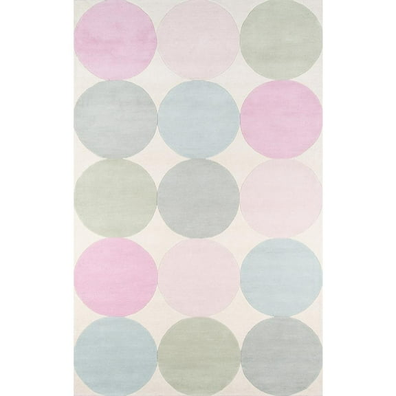 Novogratz Agatha - Dots Rug, PASTEL