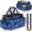 Blue Leaf, variant on Cleaning Caddy,Cleaning Bag for Housekeepers,Cleaning Supplies Organizer with Handle,Purple