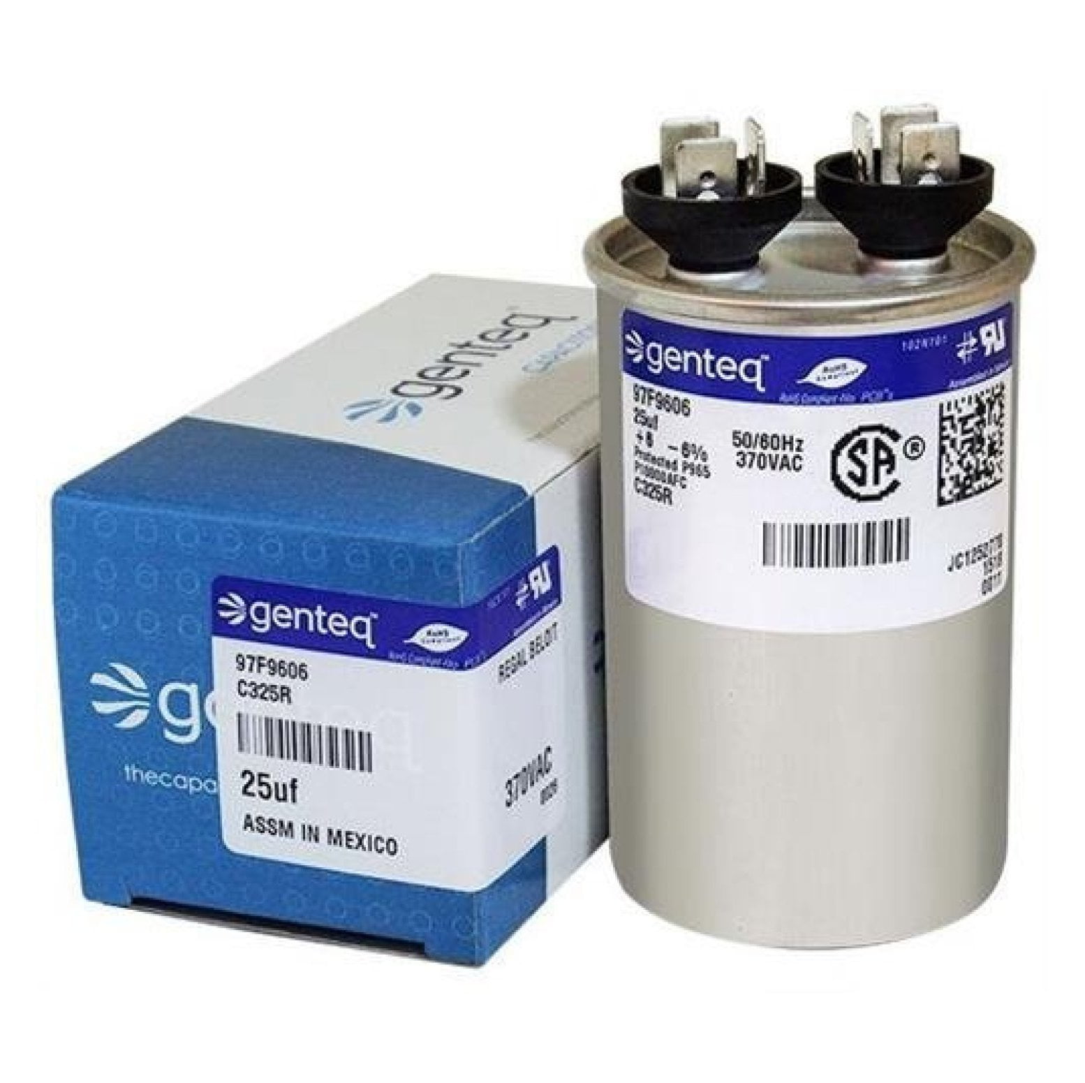 Jpyj Genteq Z97F9883 97F9883 - 45 + 7.5 MFD 440 Volt VAC Genteq