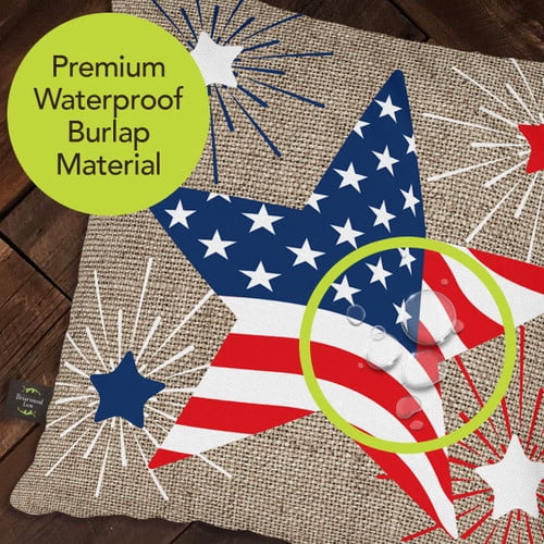 Briarwood Lane American Star Patriotic Decorative Pillow