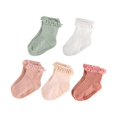 thumbnail image 1 of WAYANBaby Girl Ruffle Socks Non Slip Grip Socks Toddler Girls Cute Cotton Frilly Ankle Grippy Sock Newborn Infant Kids, 1 of 1