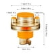 thumbnail image 4 of Manguera de sellado para desagüe de lavadora, válvula antirretorno, anillo de sellado para tubería de alcantarillado, cubierta de sellado, protector de desagüe de goma, tubo de sellado para desagüe., 4 of 8