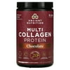 Multi Collagen Protein, Chocolate, 10 oz (283.2 g), Dr. Axe / Ancient Nutrition