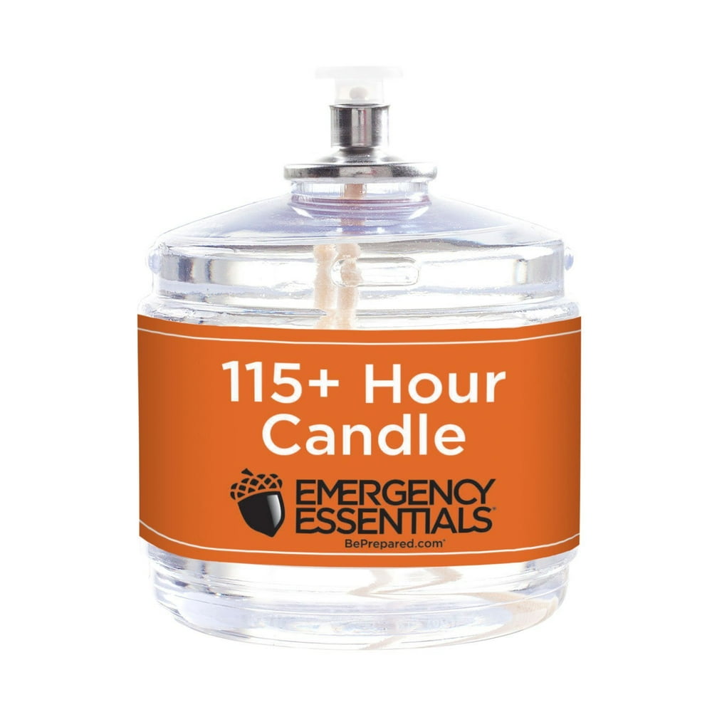 115 Hour Plus Emergency Candle Clear Mist By Emergency Essentials