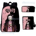 thumbnail image 2 of Demon slayer nezuko mochila escolar bandolera estuche de lápices conjunto de tres piezas, 2 of 4
