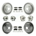 thumbnail image 1 of Transit Auto Front Rear Hub Bearings Assembly Coated Disc Brake Rotors and Ceramic Pads Kit (10Pc) for Car Subaru Impreza Forester Outback Legacy - Left Right Side (Driver Passenger) KBB-120689, 1 of 11