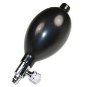 HQRP Rubber Adjustable Pump Bulb Ball for Walgreens Homedics Sphygmomanometer Blood Pressure Cuff plus HQRP Coaster