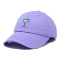 thumbnail image 5 of Dalix Margarita Embroidered Cap Cotton Baseball Cute Cool Dad Hat Womens in Lavender, 5 of 5