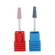 thumbnail image 1 of Juego de 2 brocas de diamante para uñas, lima de uñas acrílica profesional Rosa + azul, 1 of 6