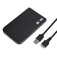 thumbnail image 1 of Labymos Slim Super Speed 6Gbps Aluminum 2.5" SSD HDD Hard Disk Drive Box USB 3.0 External Enclosure Case Caddy + USB Cable, 1 of 4