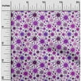 thumbnail image 2 of oneOone Cotton Poplin Twill Purple Fabric Medical Dress Material Fabric Print Fabric By The Yard 56 Inch Wide, 2 of 4