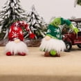 thumbnail image 4 of Poupée Nain avec Éclairage Forme Adorable Mini Vieil Homme Sans Visage Ornement pour Noël, 4 of 9