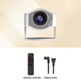 thumbnail image 1 of PRO Projector 4K Android 11, Wifi6, 200 ANSI, BT5.0, PLUG, 1 of 5