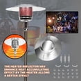 thumbnail image 5 of Patio Heater Shield Replacement Accessories, Top Shield Reflector Aluminum Winter Heater Shield Reflector For Outdoor A, 5 of 5