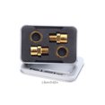 thumbnail image 4 of RISK Bike Pedal Extender Replacement Universal Bicycles Installation Components Axle Extension Bolt Screw Spacer Pedals Accessories Golden 16mm, 4 of 7