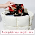 thumbnail image 6 of Ladybird Portable Velvet Earring Organizer with Removable Compartment, Necklace Holder, Jewelry Organizer, and Decorative Gift Box, 6 of 7