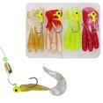 thumbnail image 3 of Señuelos de Pesca blandos de 1901 5 26 piezas 85 cm 2g cebo Likrtyny Artificial suave realista con gancho simulación de PVC aparejos de Pesca, 3 of 8