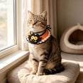 thumbnail image 5 of Crochet Halloween Pet Collar With Cat Design Soft Yarn Neck Accessory For Cats And Small Dogs Adjustable Fit For Daily Wear D-48Cm, 5 of 6