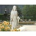 thumbnail image 6 of LuxenHome Virgin Mary Statue Outdoor, 30'' Religious Garden Statue, Blessed Mother Outdoor Statue, Virgen De Guadalupe Statues, Large Outdoor Garden Statues, Sculptures Decorations Home Yard Patio, 6 of 9