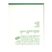 Grafix Acetate Pad, .003mm, 9in x 12in