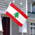thumbnail image 3 of Aihccy Lebanon Flag with Brass Grommets Size - 3x5Ft, 3 of 3