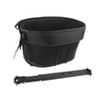 thumbnail image 2 of Cesta para bicicleta para mascotas, cesta para bicicleta para perros, fácil de instalar, bolsa de viaje para mascotas para adultos, ciclismo al aire Para bicicleta plegable, 2 of 7