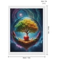 thumbnail image 2 of Diamond Art Kit for Adults, Fantasy Tree Crystal Orb Sky Sphere Diamond Painting for Adults Beginners, 5D DIY Diamond Art Painting Kits, Colorful Diamond Painting Craft for Home Decor 12x16, 2 of 7