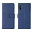 thumbnail image 2 of Reiko brand for Galaxy Note 10 3-in-1 Wallet Case In Blue, 2 of 4