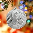 thumbnail image 6 of Lksixu 12ct Christmas Balls Ornaments for Xmas Tree, Christmas Decorations 3.15" Glitter Sequin Decorative Balls Pendants with Rhinestone, Shatterproof Christmas Tree Hanging Baubles for Holiday Party, 6 of 7