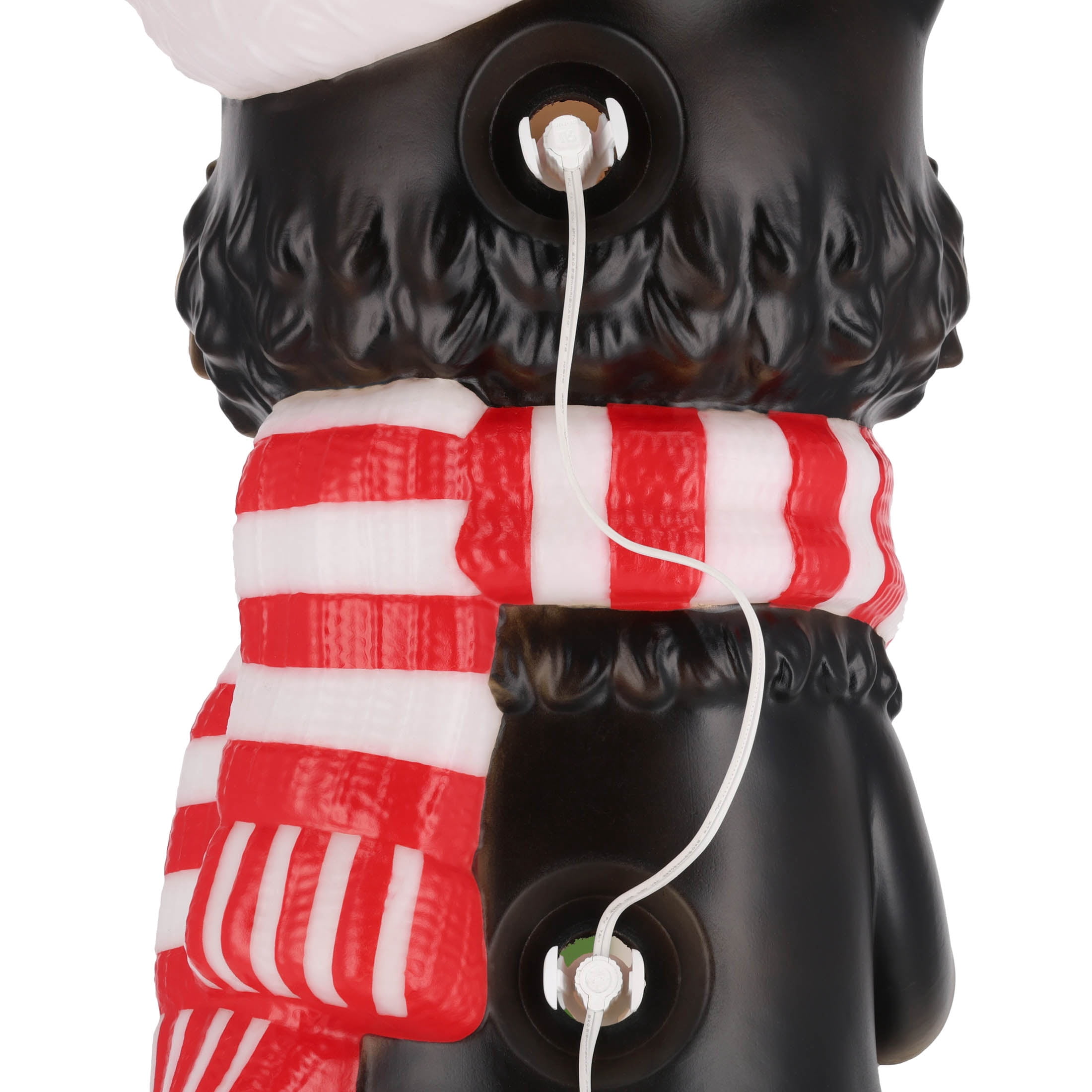 Lighted Blow Mold Dog Indoor/Outdoor Christmas Decoration, Multicolor, 32", by Holiday Time