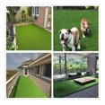 Lorelia Deluxe Realistic Artificial Grass Turf 5FTX10FT, 70 oz Face