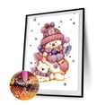 thumbnail image 2 of Wdftyju 5D bricolaje taladro redondo completo diamante pintura muñeco de nieve decoración del hogar arte (LD390) Wdftyju 5wg9bk0mt4bk9yc3D05, 2 of 9